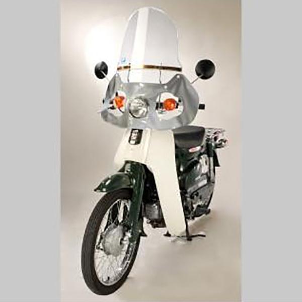 旭風防 ホンダ スーパーカブ ウインドシールド ポピュラー1D PD-01