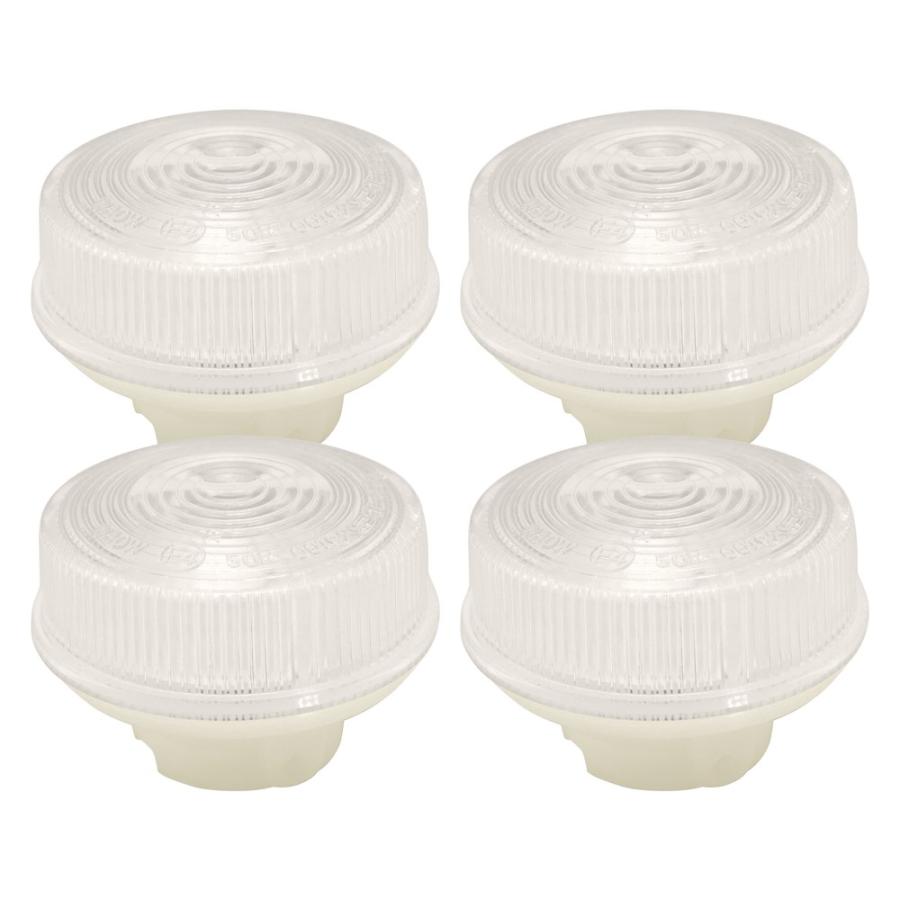 ホンダ リトルカブ クリア ウインカーレンズ 4個セット ウェッジ球付属