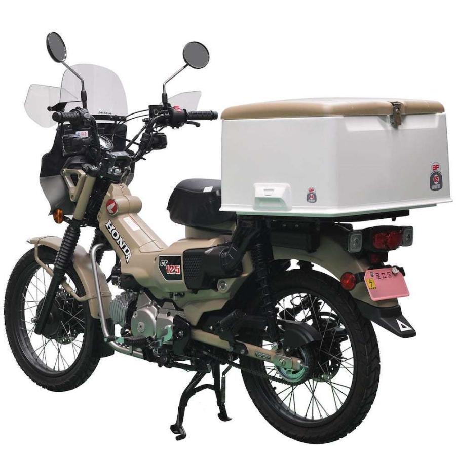 旭風防 旭精器製作所 集配用大型キャリーボックス 白 ふた塗装：マット