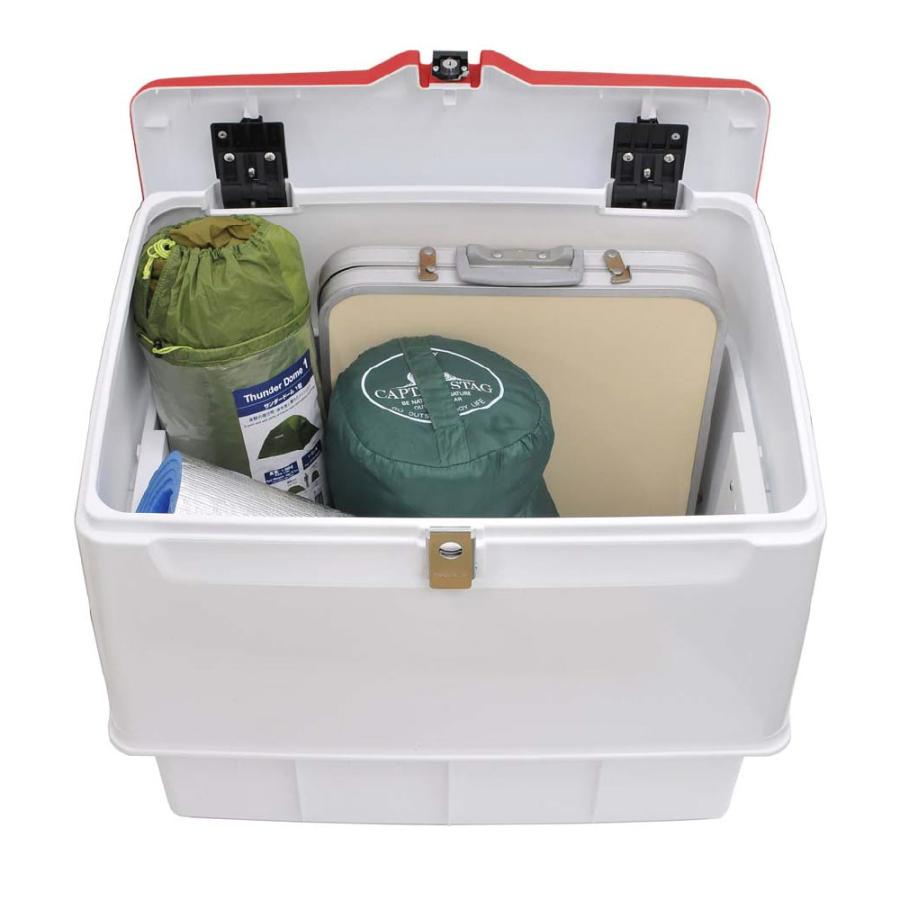 旭風防 旭精器製作所 集配用大型キャリーボックス 白 ふた塗装