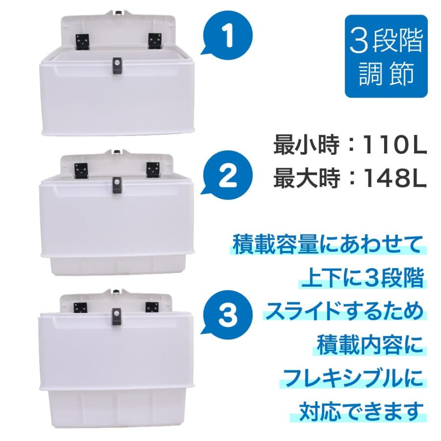 旭風防 旭精器製作所 郵政集配用大型キャリーボックス 白 af スーパー