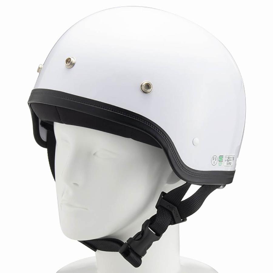 SANADA サナダ バイク ヘルメット 真田嘉商店 MACH AJ-80 ホワイト LL