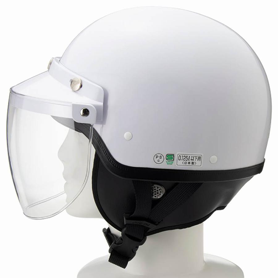 SANADA サナダ バイク ヘルメット 真田嘉商店 MACH AJ-80 ホワイト