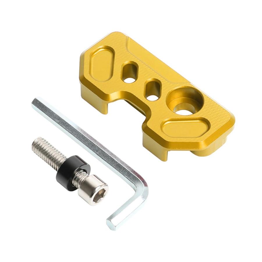 クロスカブ JA60専用 ABSセンサーガード アルミ製 ゴールド 外装