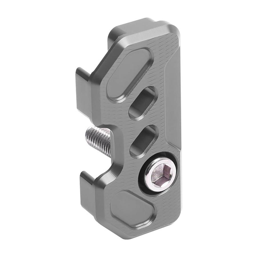 アジダハーカ クロスカブ JA60専用 ABSセンサーガード アルミ製 チタンカラー 外装