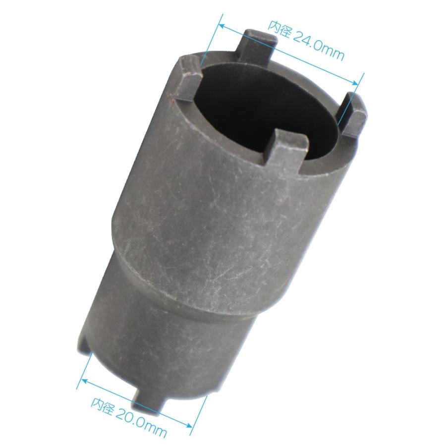 クラッチセンターロックナットレンチ ホンダ用 20×24mm 工具 : アウト