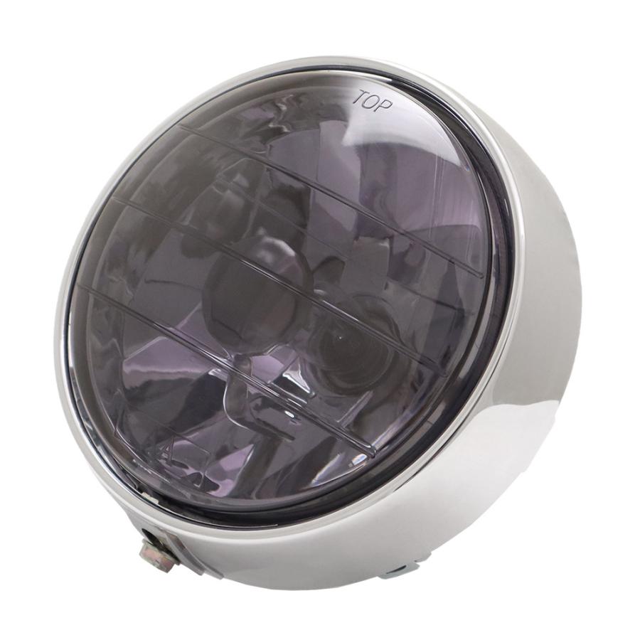 低価格化 スーパーカブ デラックス スタンダード系 リトルカブ用 マルチリフレクター スモークタイプ ヘッドライト