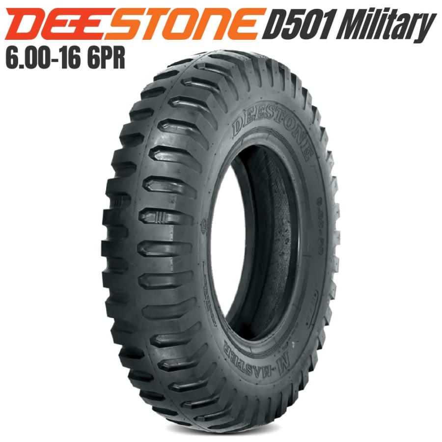 DEESTONE ディーストーン D501 Military ミリタリー 6.00-16 6PR 2025