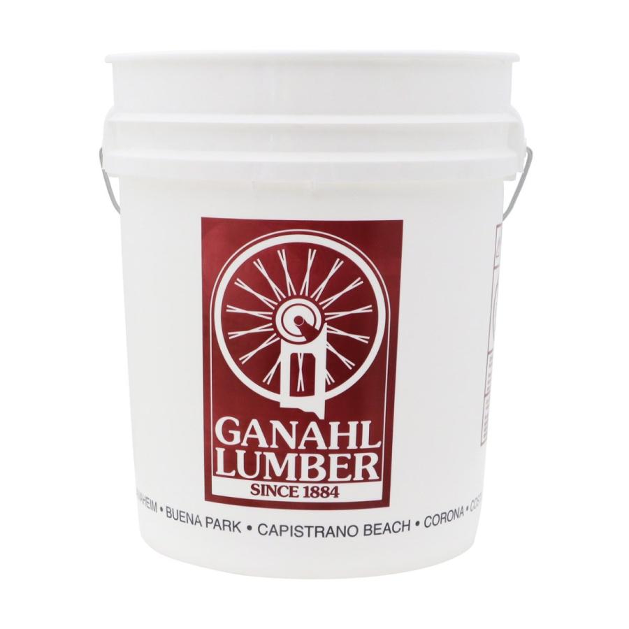 GANAHL LUMBER バケツ 5ガロン LUMBER オリジナル 白 約18.9リットル