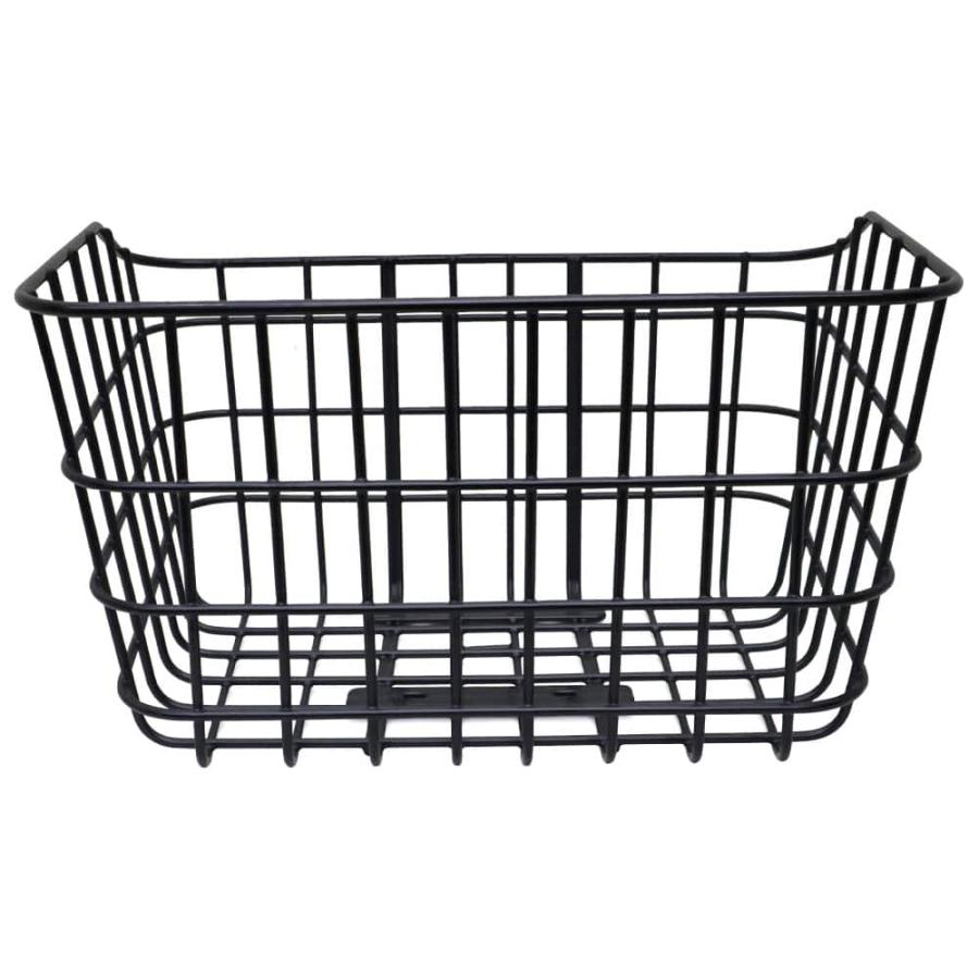 日本製】フロントバスケット 前カゴ Sサイズ ブラック スーパーカブ