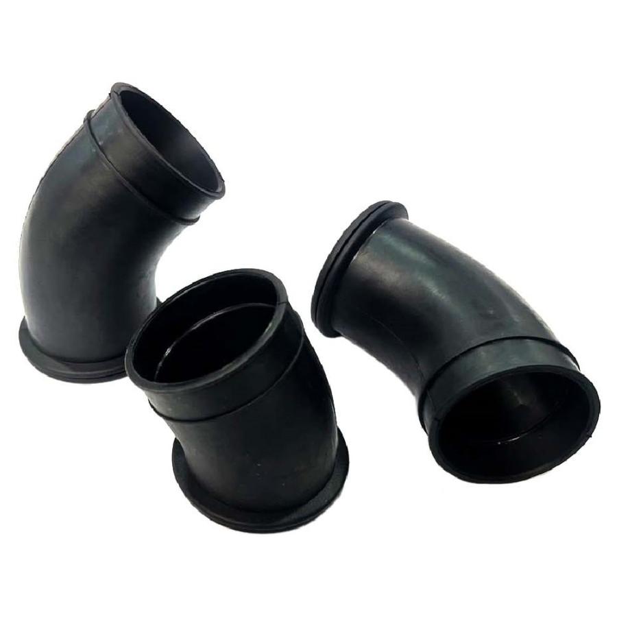 カワサキ KH400 S3 S2用 エアクリーナーインレットパイプSET 1台分（3個）11015-024 11015-025 互換品 リプロ バイク カスタムパーツ 交換 | カワサキ | 01