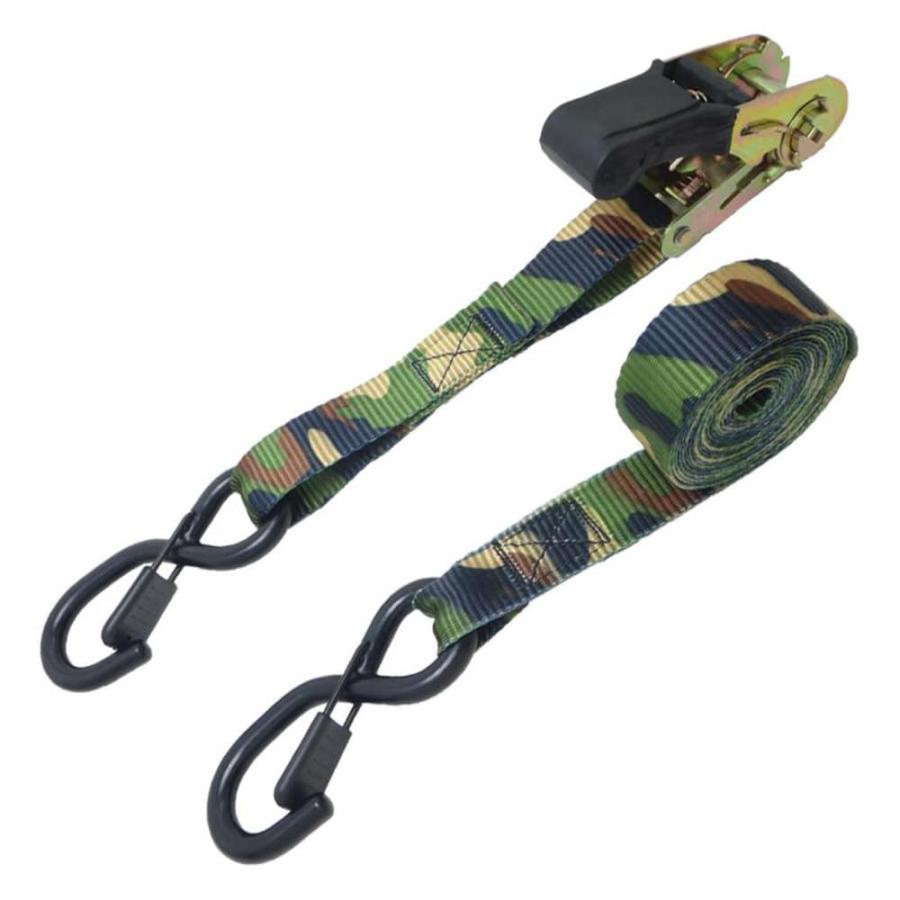 NOVEL FORCE ラチェットタイダウンベルト 荷締めベルト 固定ベルト 2.5