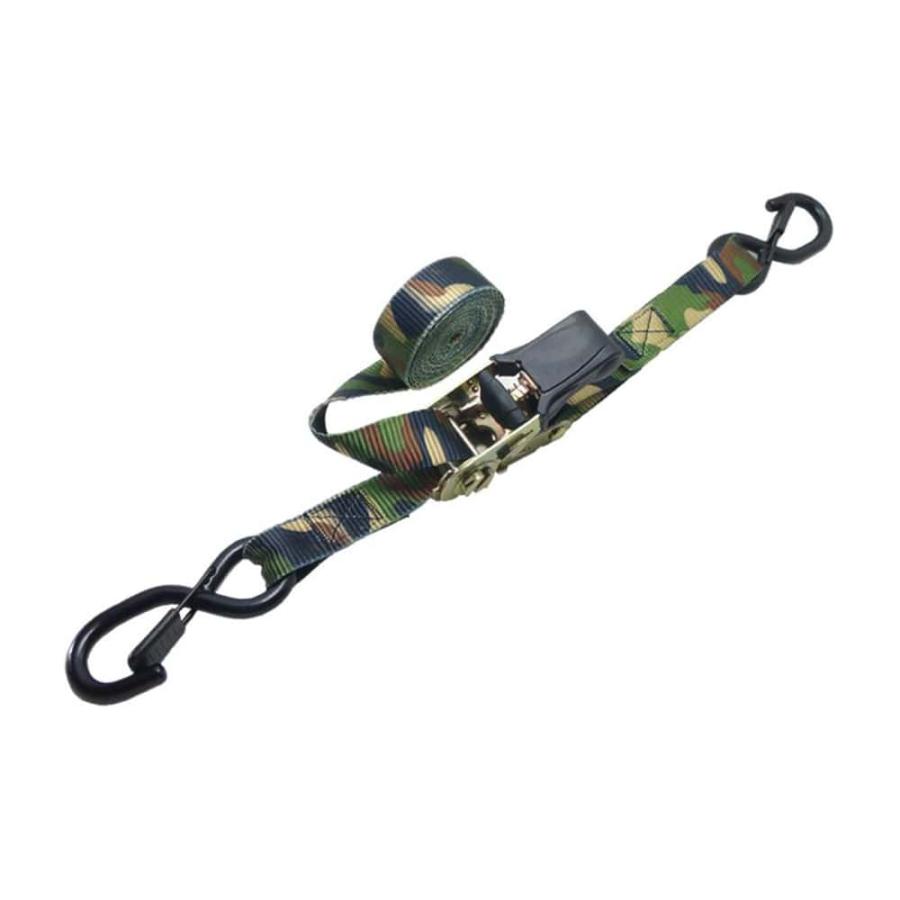 NOVEL FORCE ラチェットタイダウンベルト 荷締めベルト 固定ベルト 2.5