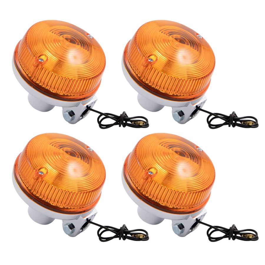 カワサキ（Kawasaki） Z1/Z2タイプ ウインカーASSY オレンジ 4個セット