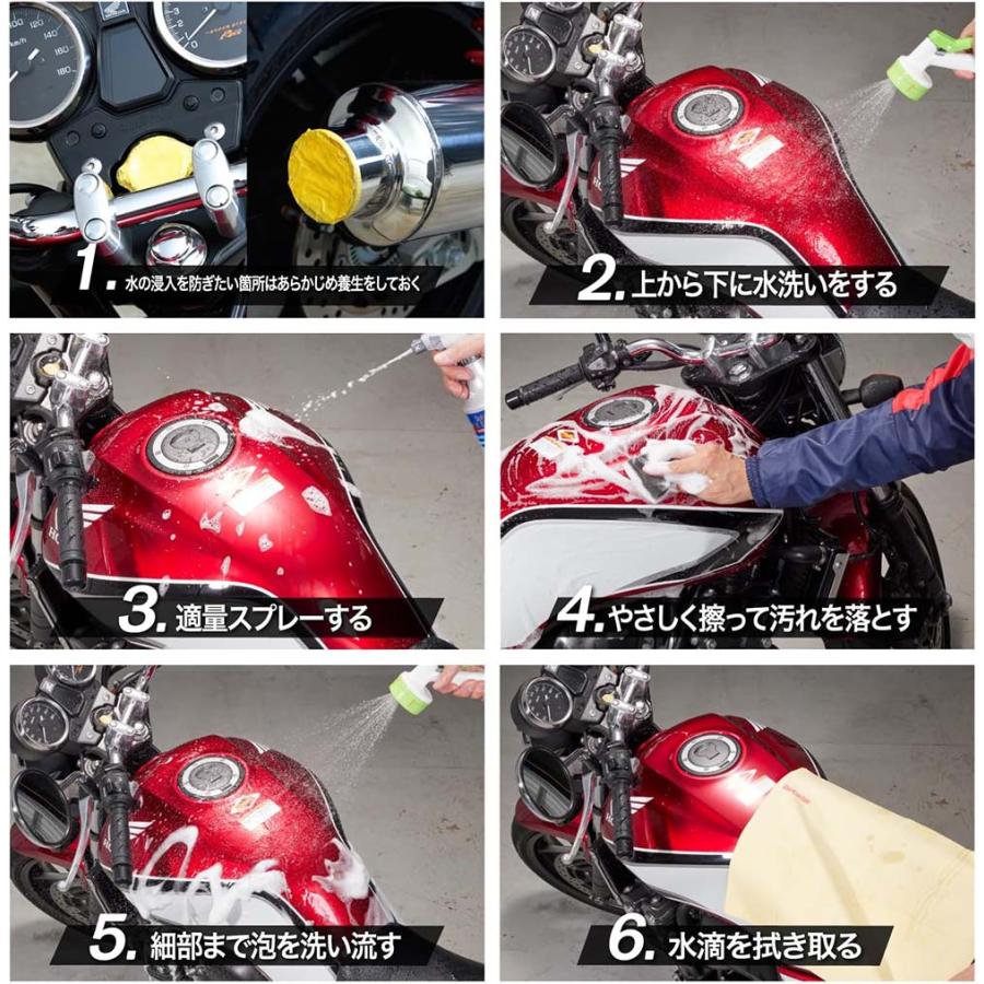 SurLuster(シュアラスター) バイクシャンプー マイクロファイバー