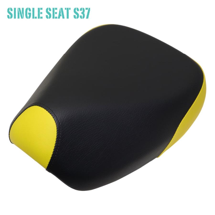 シングルシート S37 ホンダ スーパーカブ プロ クロスカブ JA60 JA59 JA45 JA42 JA44 JA10 AA04 AA09 AA07 黒 イエロー |  | 02