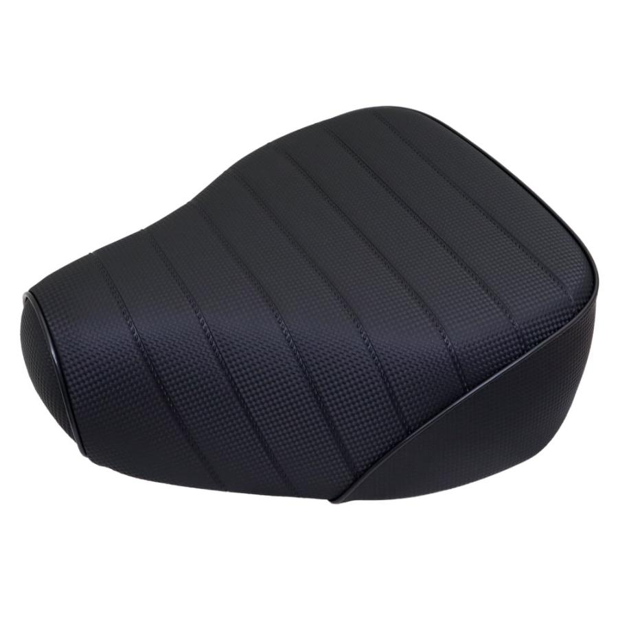 ホンダ スーパーカブ デラックス スタンダード カスタム リトルカブ JA07用シングルシート S47 純正互換中期タイプ 黒 カーボン調 |  | 09