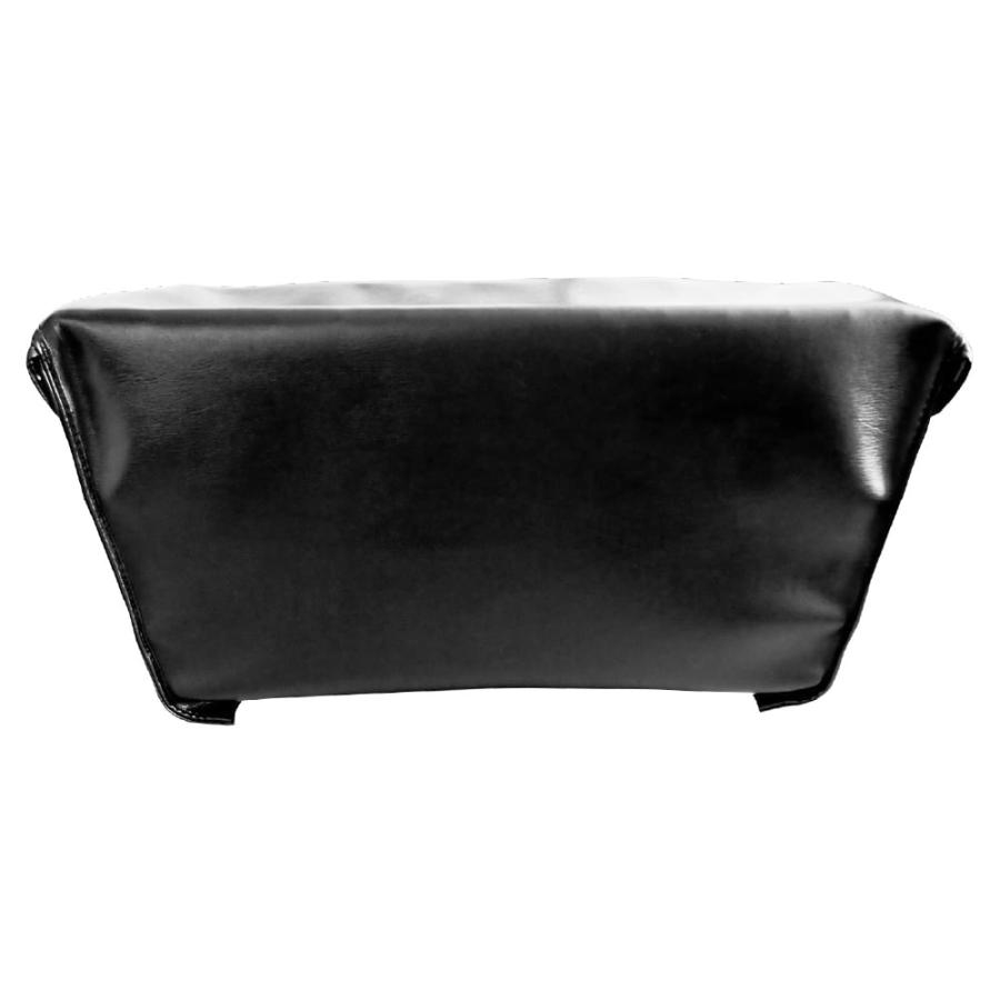 サナダ 真田嘉商店 プロ用カゴカバー ブラック バイク用 新聞カバー