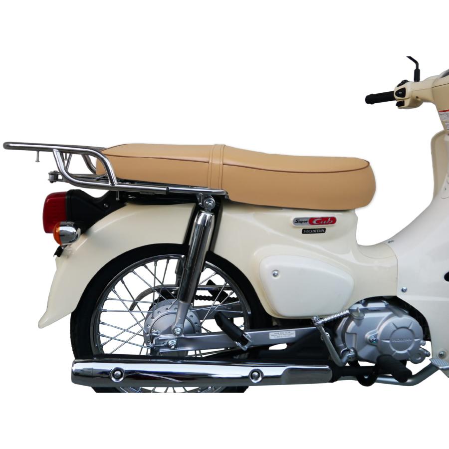 スーパーカブ　ja44 シート　グレー×アイボリー スーパーカブ ja44 シート グレー×アイボリー KITACO（キタコ
