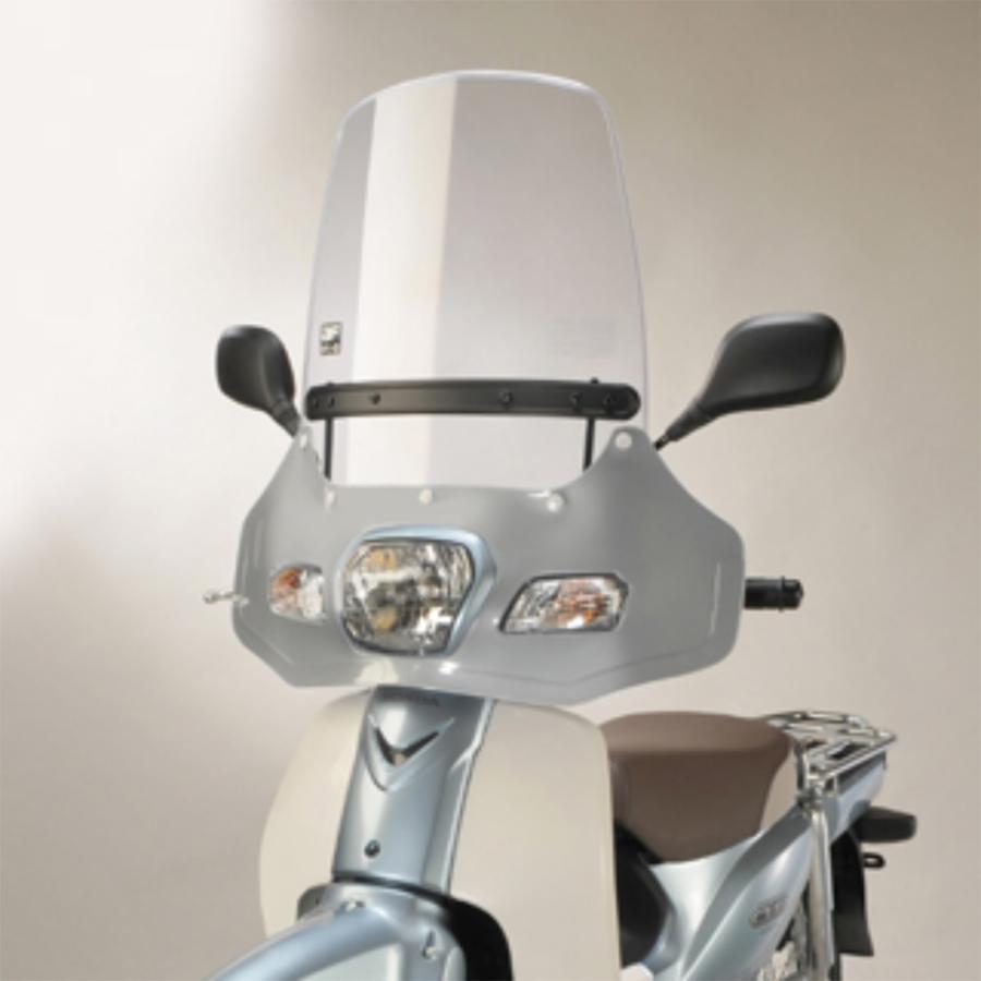 バイク用品【ジャンク品】HONDA ウインドシールド クリア 風防 カブ 旭風防 ホンダ スーパーカブ ウインドシールド クリア SPC-03 50