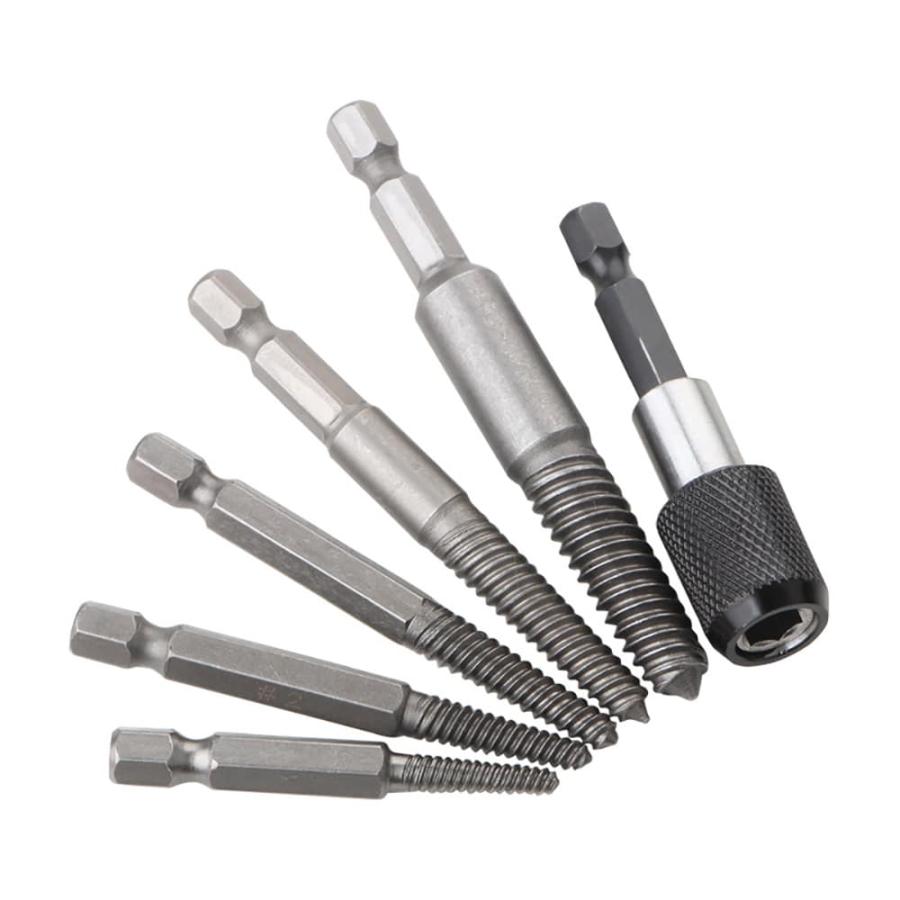 六角軸 ネジ取りビット スクリューエキストラクター ネジ抜き取り工具 折れネジ ボルト |  | 04