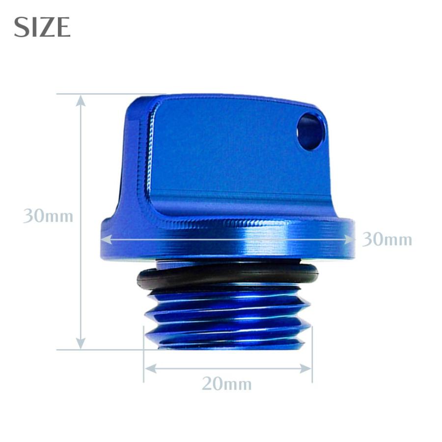 スーパーカブ カラーオイルキャップ デラックス/リトルカブ クロスカブ