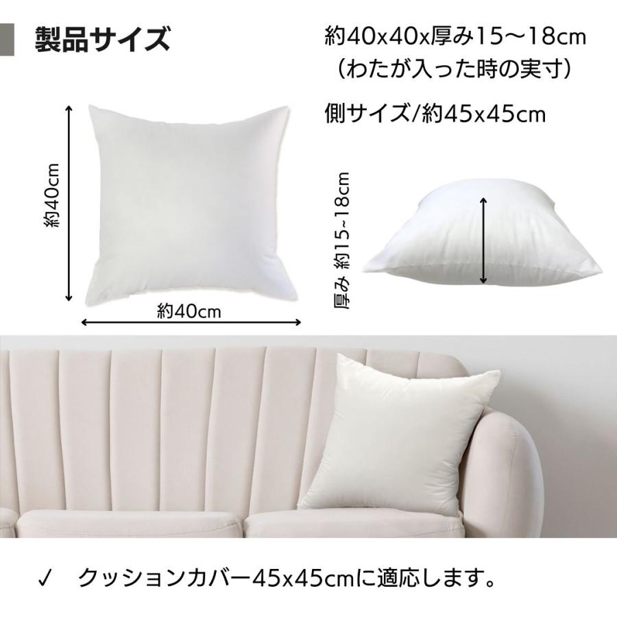 Out Style（アウトスタイル） ヌードクッション クッション中身 45×45