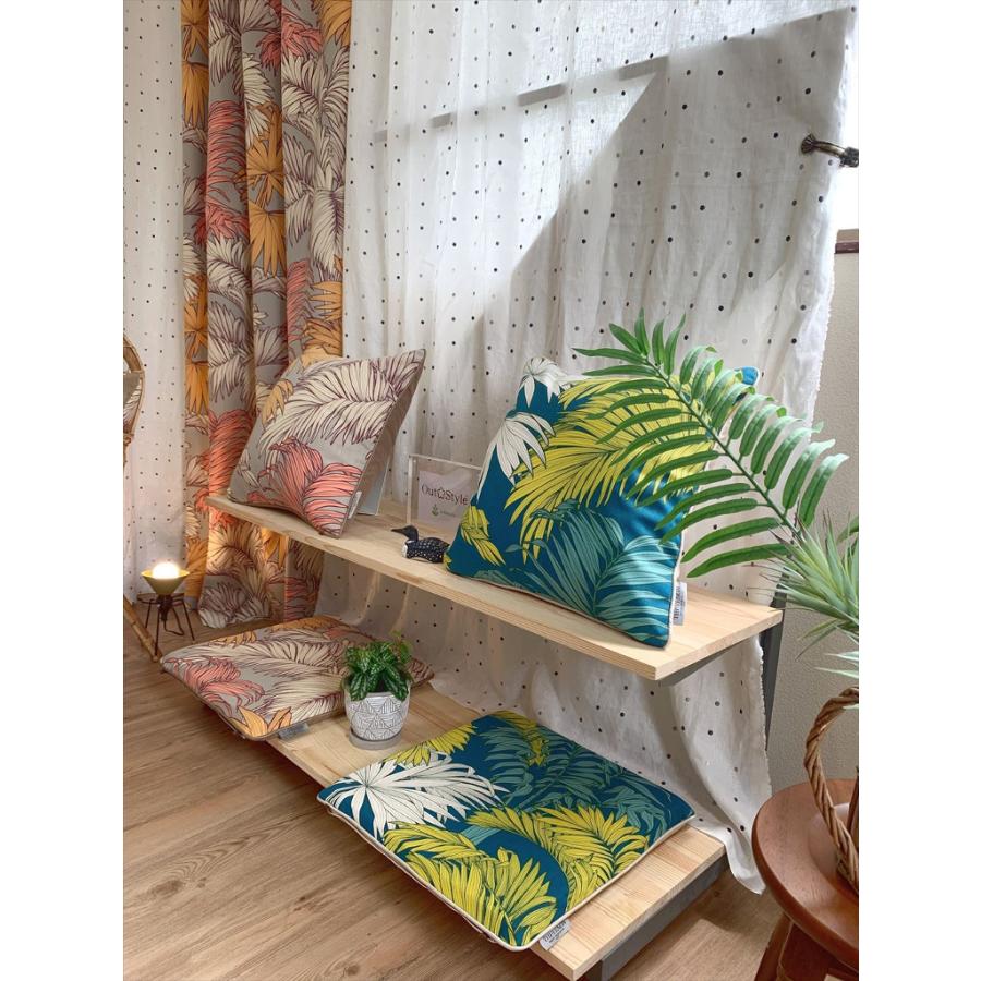 フランスで購入生地使用★クッションカバー Out Style クッションカバー 45x45cm アルファベット 輸入生地