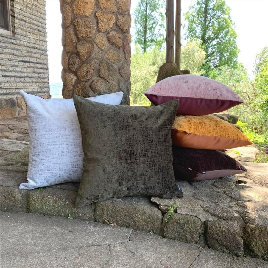 クッションカバー 45x45 おしゃれ 高級感 無地 輸入生地 トルコ製 インポート ベルベット シャビーシック パラドール | Out Style | 05