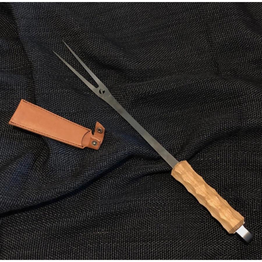 キャンプ　アシモクラフツ　串刺し　フォーク２つ アシモクラフト クシザシ asimocrafts kushi_z_asi / くしざし 男前
