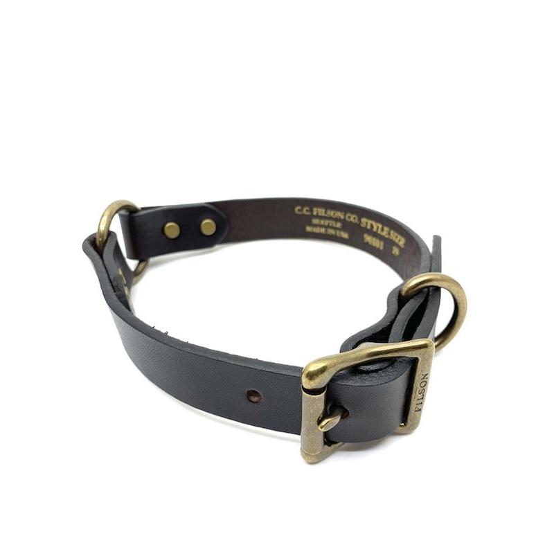 フィルソン ドッグカラー Filson DOG COLLAR / 首輪 おしゃれ 革 レザー |  | 01