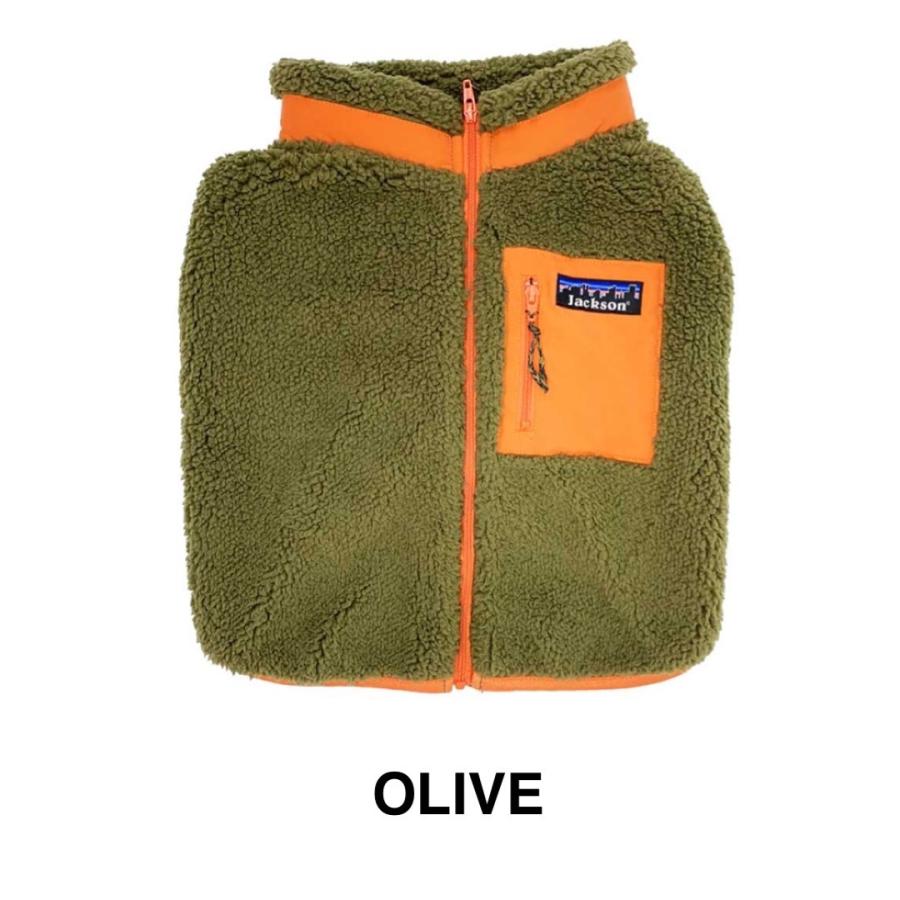 ジャクソンマティスペット ボアベスト JACKSON MATISSE PETS BOA VEST / フレブル専用 犬服 古着風 日本製 |  | 02