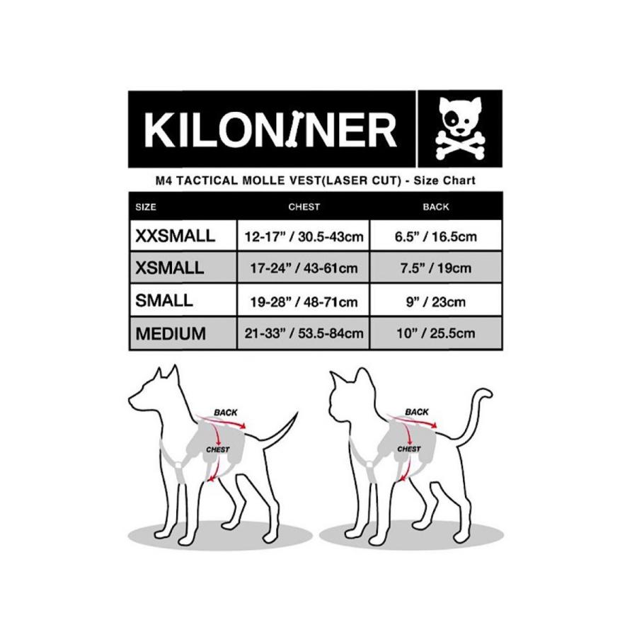 KILONINER キロナイナー Mサイズ タクティカルモールベストレザー
