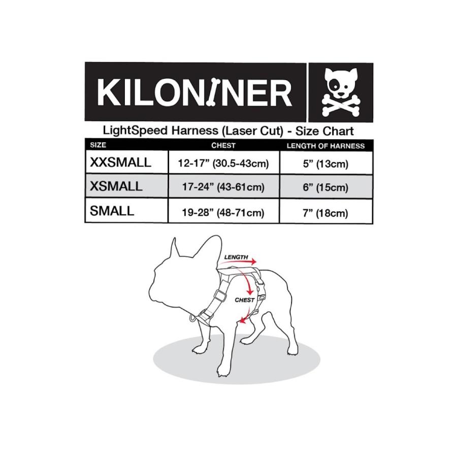 KILONINER キロナイナー M1ライトスピードハーネス XXSサイズ