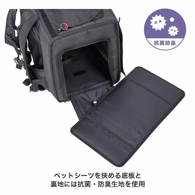 マンダリンブラザーズ ブリクストンキャリーバックパック ワイド Mサイズ　BRIXTON CARRY BACKPACK WIDE  MANDARIN BROTHERS 犬用リュック | MANDARINE BROTHERS | 11