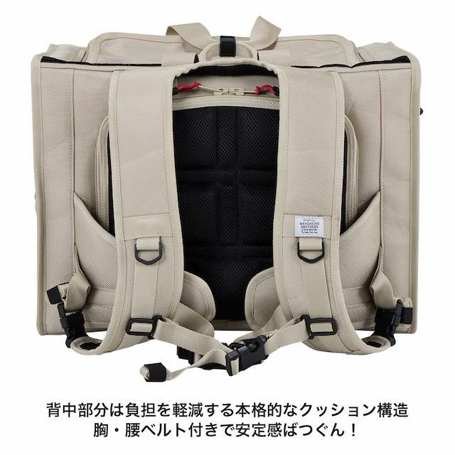 マンダリンブラザーズ ブリクストンキャリーバックパック ワイド Mサイズ　BRIXTON CARRY BACKPACK WIDE  MANDARIN BROTHERS 犬用リュック | MANDARINE BROTHERS | 12