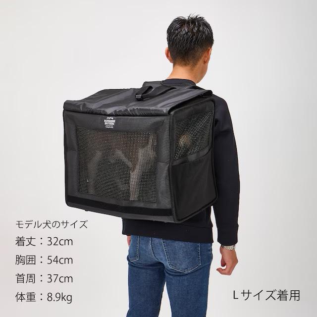 マンダリンブラザーズ ブリクストンキャリーバックパック ワイド Mサイズ　BRIXTON CARRY BACKPACK WIDE  MANDARIN BROTHERS 犬用リュック | MANDARINE BROTHERS | 20