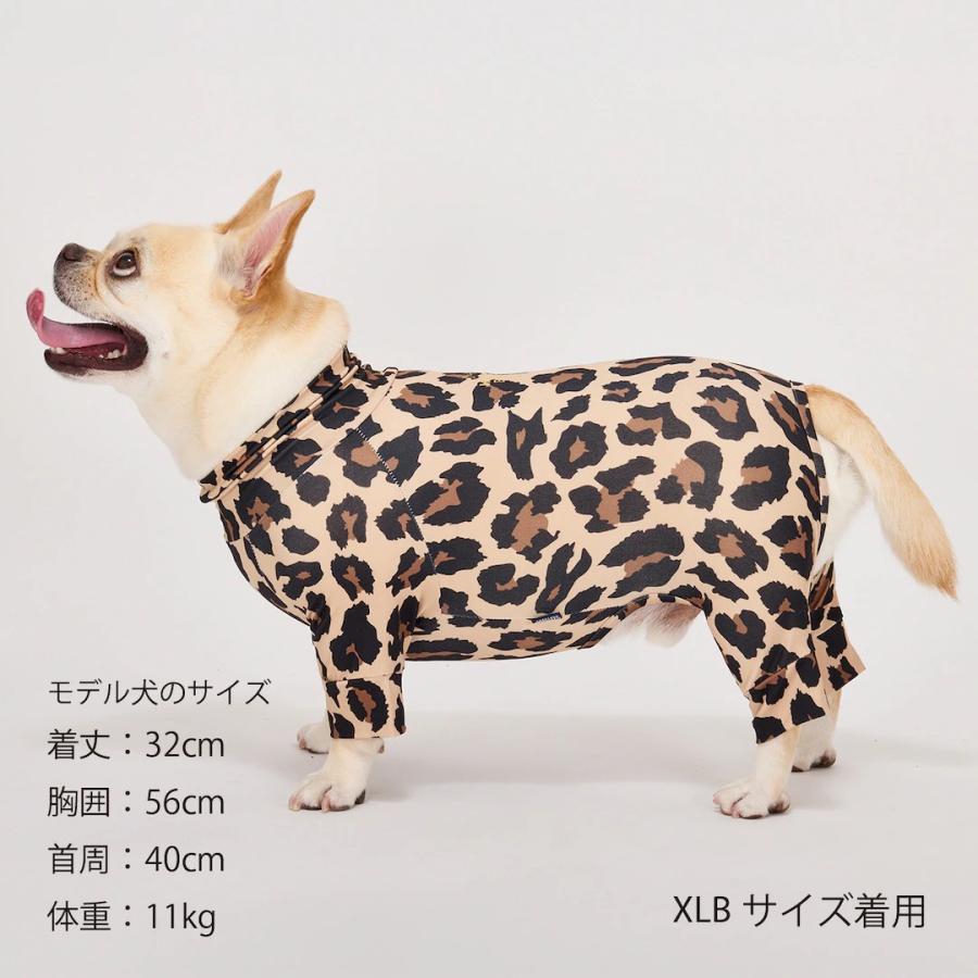 マンダリンブラザーズ スキンタイトマルチプリント XLサイズ/XLBサイズ/XXLサイズ SKIN TIGHT SUIT MULTI PRINT  犬服 レオパード　ヒョウ柄 | MANDARINE BROTHERS | 10