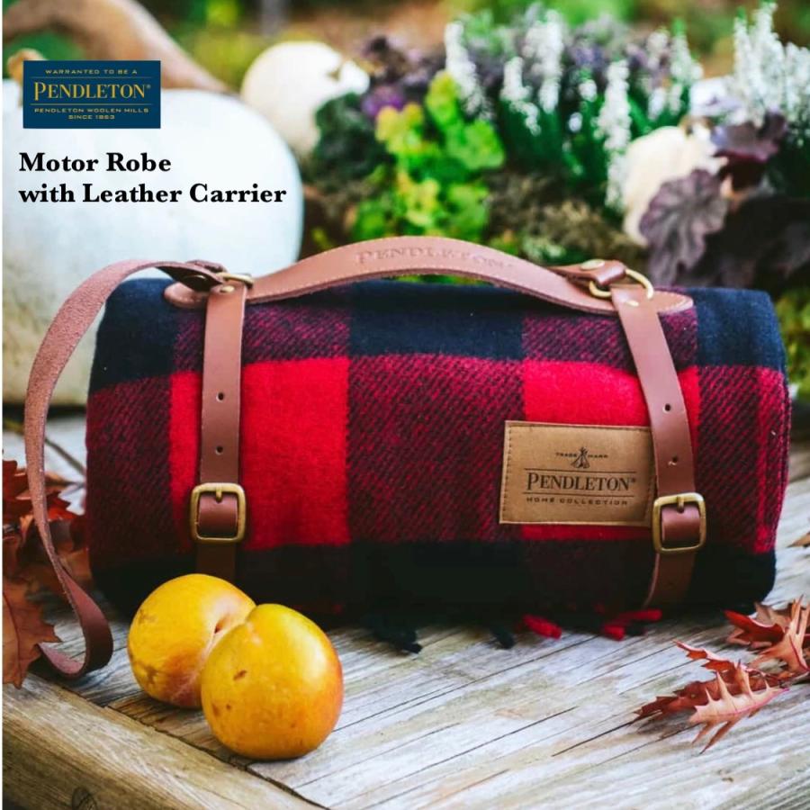 PENDLETON（ペンドルトン） モーターローブ With レザーキャリア 1枚あったら便利な重宝アイテム！ | PENDLETON | 01