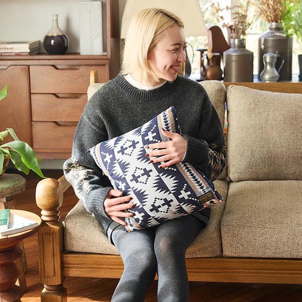 PENDLETON ジャガード トリプルガーゼ クッションカバー　ペンドルトン | PENDLETON | 12