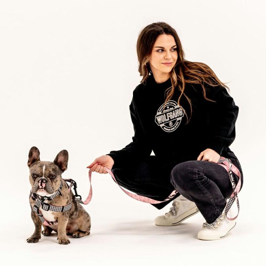 送料無料！ウルフギャング HoundsPink LEASH リード Sサイズ  WOLFGANG ハウンズピンク 小型犬 | WOLFGANG MAN & BEAST | 02