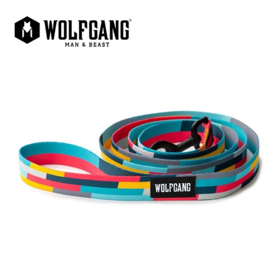 送料無料！ ウルフギャング ミックステープ　リード Mサイズ  WOLFGANG　MixTape  Leash  Ｍ　軽い　丈夫　犬用リード　大型犬　中型犬 | WOLFGANG MAN & BEAST