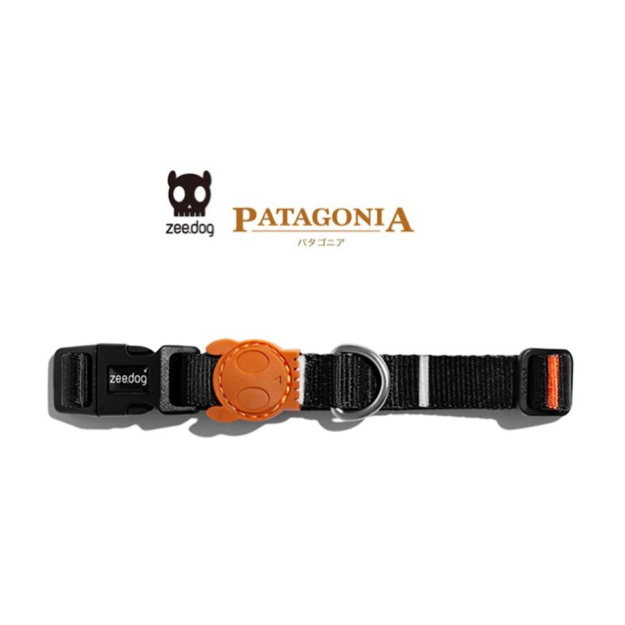 zee.dog COLLAR XS PATAGONIA (ジードッグ ブラジル発祥のカラー) XSサイズ ZEE001Out Tail