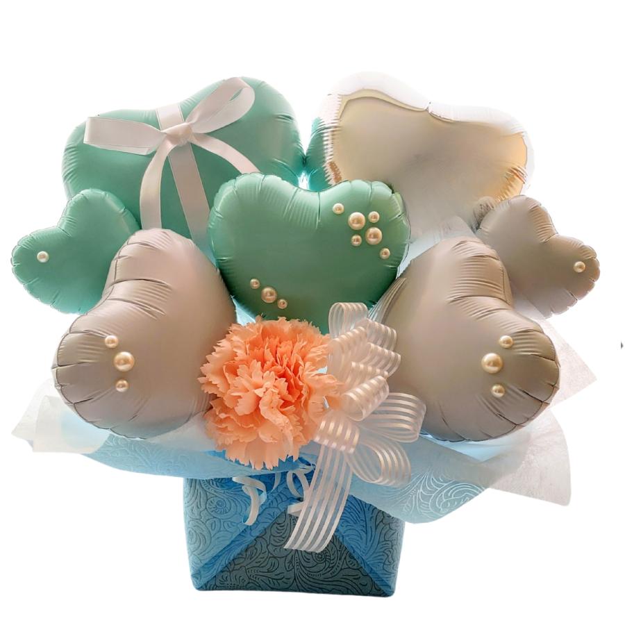 バルーンギフト ティファニーブルー 誕生日 発表会 結婚式 バルーン