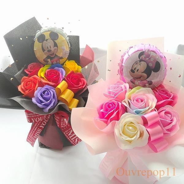 Disney（ディズニー） ソープフラワー ミッキー ミニーバルーン