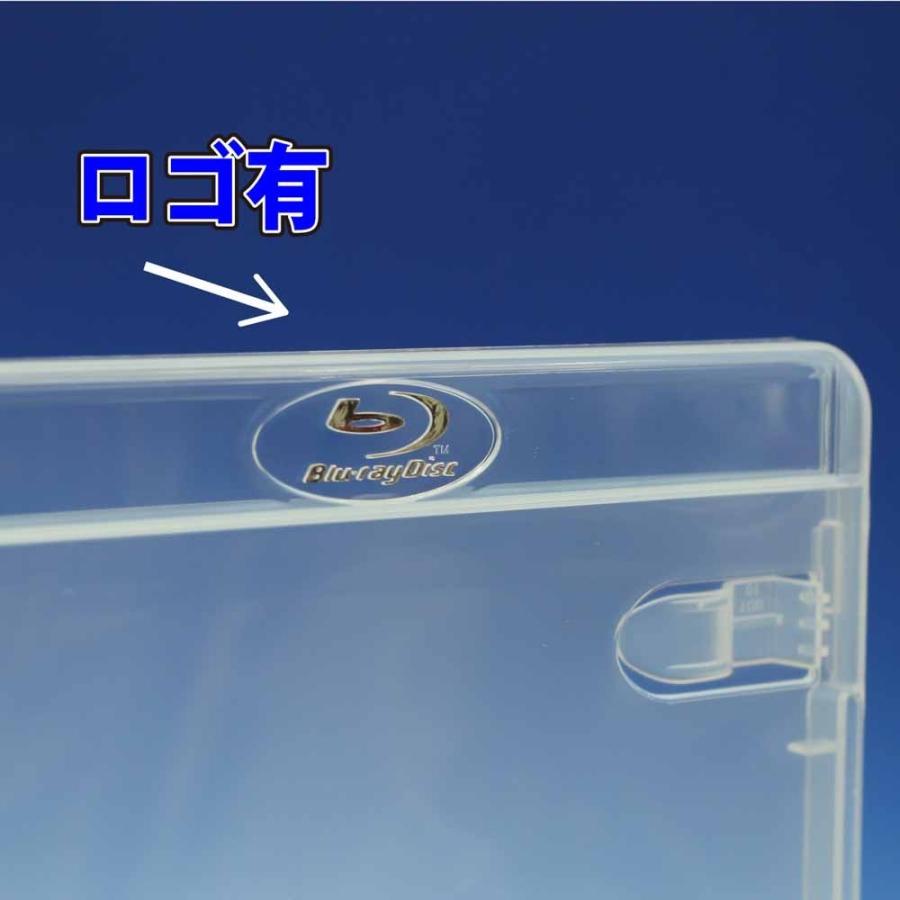 ブルーレイケース 1枚収納 クリア2個 13mm厚 ロゴ有り|ovalmultimedia|02