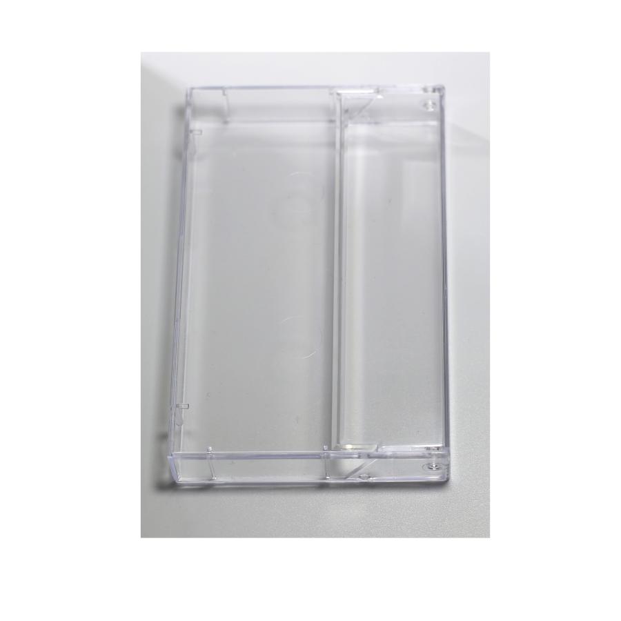 カセットテープケース 標準サイズ 羽無し プラスチック高透明ケース 10個　小物の収納にも使える オーディオテープケース |  | 03