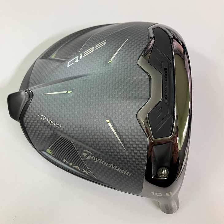 Qi35 ドライバー MAX 10.5度 ヘッドのみ taylormade ヘッドカバー付き