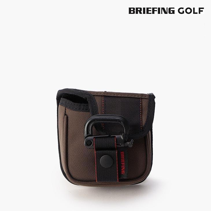 ブリーフィングゴルフ BRG233G73 BRIEFING MALLET PUTTER COVER AIR HOL シーズン限定カラー マレットパターカバー 2023FF BRG233G73