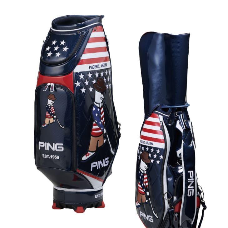 ピン Mr.PING キャディバッグ CB-C2201 日本限定品 超美品 PING ピン 2022 CB-C2201 Mr.PING キャディバッグ : つるや